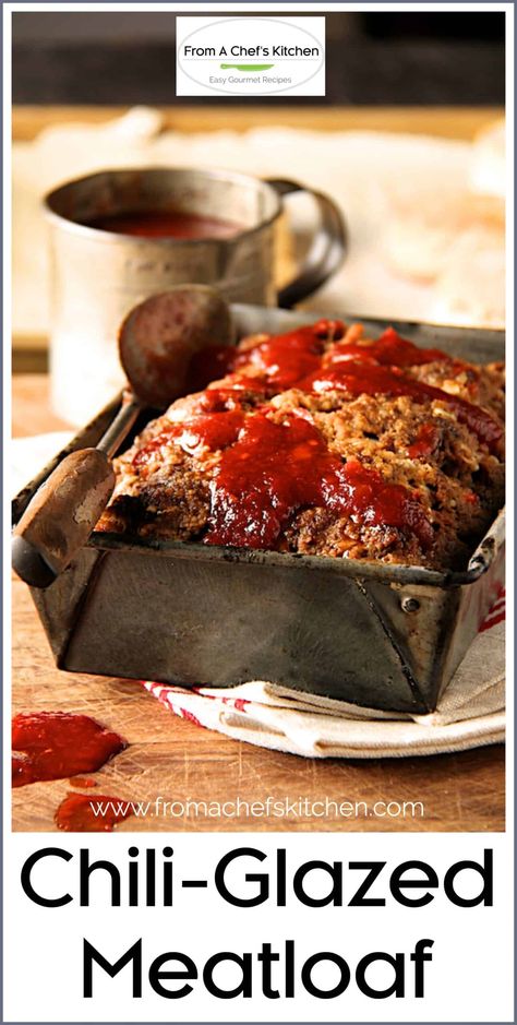 Chili-Glazed Meatloaf Glazed Meatloaf, Sweet Red Chili Sauce, Meatloaf Topping, Best Ground Beef Recipes, Meatloaf Glaze, Crockpot Meatloaf, Chili Sauce Recipe, Ready Meals, Best Meatloaf