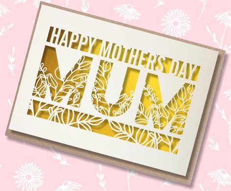 Handmade Paper Cut Floral Mother's Day Card - A5 Size | Customisable Message & Colors 🌸 Celebrate Mother's Day with a Stunning Handmade Paper Cut Card 🌸 Show your love and appreciation with this beautifully intricate paper cut floral Mother's Day card. Lovingly designed and cut from high-quality cardstock, this A5-sized card features an elegant floral pattern, making it the perfect keepsake for Mum. 💐 Customizable Colors & Personalization 💐 Choose from a range of card colours and a coordinating insert to match your Mum's favourite shades. You can also opt to have a personalized message printed inside, making it easy to send directly to your recipient. 🎁 Why You'll Love This Card 🎁 ✔ Handmade with care and attention to detail ✔ A5 size - the perfect statement card ✔ Wide range of colo White Poppy, Floral Paper, Card Handmade, Delivery Gifts, Mother's Day Card, Card Card, Pink Candy, Red Poppies, Kraft Envelopes