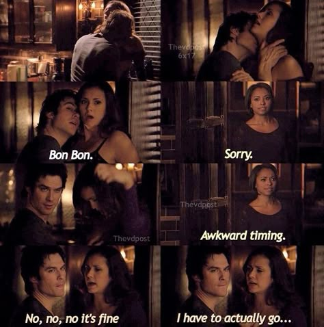 Ian E Nina, Romantic Kiss Gif, Vampire Diaries Memes, The Vampire Diaries Characters, Ian Somerhalder Vampire Diaries, Vampier Diaries, The Vampire Diaries 3, Vampire Diaries Movie, Hello Brother