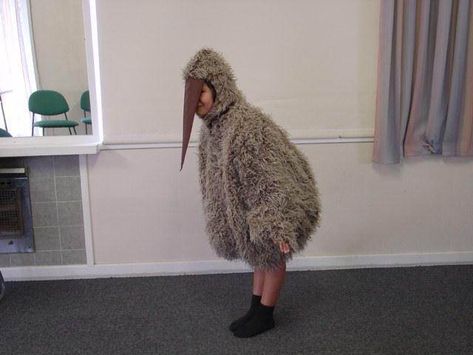 Image result for kiwi costume Fantail Dress, Kiwi Costume, Waitangi Day, Mental Health Campaigns, Animal Dress, Peacock Costume, Bird Costume, Bay Of Plenty, Kiwi Bird