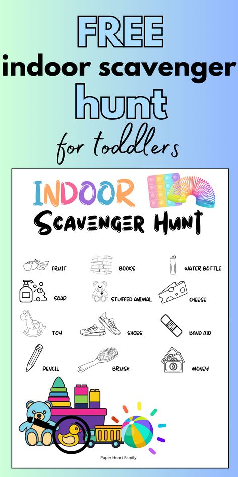 7 Toddler Scavenger Hunt Printables For At Home | Toddler Scavenger Hunt Indoor, Scavenger Hunt With Pictures, Scavenger Hunt For Toddlers, Toddler Scavenger Hunt, Indoor Scavenger Hunt For Kids, Keep Toddlers Busy, Indoor Scavenger Hunt, Scavenger Hunt Ideas, Nature Hunt