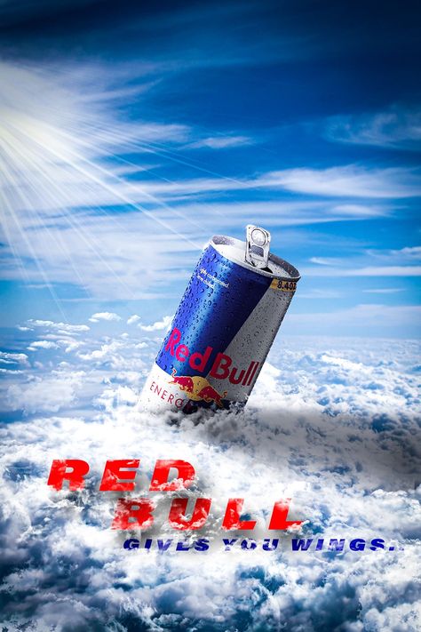 Red Bull Marketing, Red Bull Graphic Design, San Mig, Horse Drawing Tutorial, Apple Advertising, Red Bull Drinks, Product Poster, Digital Advertising Design, Real Estate Marketing Design