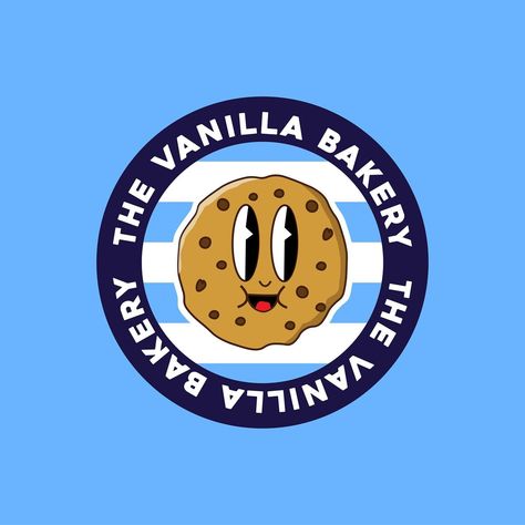 The Vanilla Bakery remake Retro cookie mascot design and illustration _______ #graphicdesign #brandidentity #mascotdesign Cookie Mascot, Brownies Logo, Logo Mascot, Design And Illustration, Mascot Design, Brownies, Brand Identity, Vanilla, Graphic Design