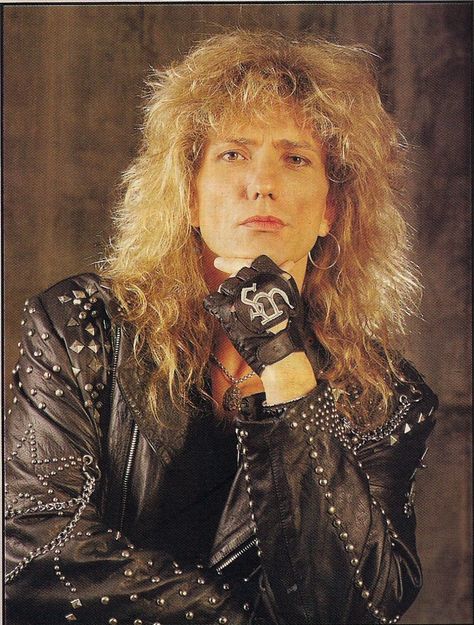 80's Hard Rock & Metal Bedazzled Jacket, Whitesnake Band, David Coverdale, Rock Hairstyles, Joey Tempest, 80s Bands, Glam Metal, Rock Metal, Mötley Crüe