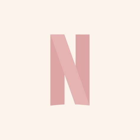 Netflix Aesthetic App Icon, Neutral Pink App Icons, Ipad Aesthetic Icons, Notebook Icon Aesthetic, Pink Ios Aesthetic, Netflix Widget Icon, Ipad Icons Pink, Pink Netflix App Icon, Shortcut App Covers Aesthetic