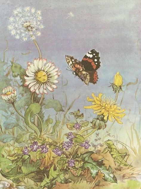 Cottagecore Art, Fairytale Art, Fairy Art, Whimsical Art, Book Illustration, Vintage Illustration, Aesthetic Art, Nature Art, Art Inspo