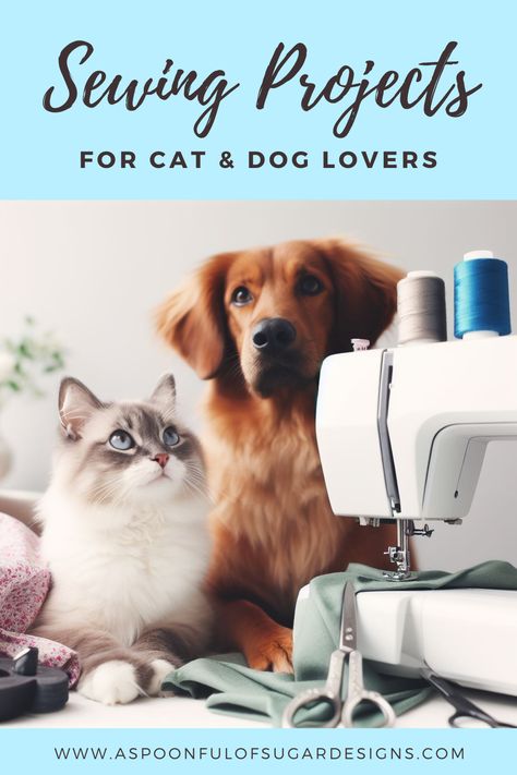 Sewing Cat Projects, Sewing Projects For Cats, Sew Dog Toys, Cat Sewing Projects, Dog Gifts Diy, Easy Gifts To Sew, Sewing Projects For Dogs, Diy Dog Gifts, Popular Sewing Patterns