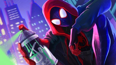 #Movie Spider-Man: Into The Spider-Verse Miles Morales #Spider-Man #2K #wallpaper #hdwallpaper #desktop Miles Morales Wallpaper, Wallpapers Pc, 4k Wallpapers For Pc, Pc Wallpapers, Pc Wallpaper, Miles Morales, Cool Wallpapers, Computer Wallpaper, Laptop Wallpaper