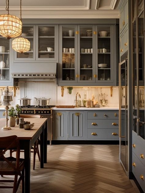 Extra Tall Kitchen Cabinets, Kitchen Extras, Transitional Kitchens, Mom Kitchen, Moody Vintage, Tudor Revival, Studio Workshop, Victorian Kitchen, Design Boards