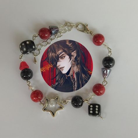 tg - soulofbeads Im Broke, Hua Cheng, I'm Broke, Heaven's Official Blessing, Bracelet