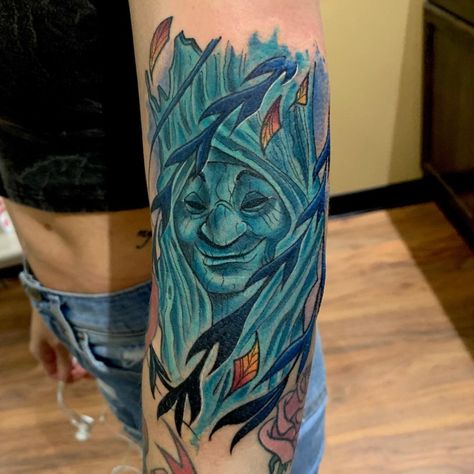 Grandmother Willow, Disney Sleeve Tattoos, Pocahontas Tattoo, Disney Sleeve, Leg Tattoos Women, Memorial Tattoos, Disney Tattoos, Skin Art, Arm Sleeve