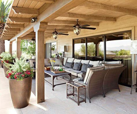 patio Patio Decks, Backyard Covered Patios, Covered Patio Design, Outdoor Covered Patio, Patio Grande, Pergola Attached To House, Pergola Design, Budget Patio, Backyard Pergola