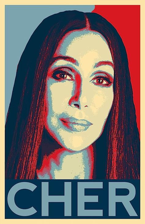 Amazon.com: Cher Illustration - Pop Music Icon Pop Art Home Decor Poster Print (11x17 inches): Posters & Prints Pop Art Home Decor, Music Home Decor, American Wallpaper, 80s Pop Culture, Icona Pop, Pop Art Illustration, Fabric Brooch, Pop Art Portraits, Unframed Wall Art