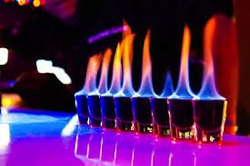 The Flaming Lamborghini 13 Shots You Have To Be Crazy To Take Shot Glasses, Neon