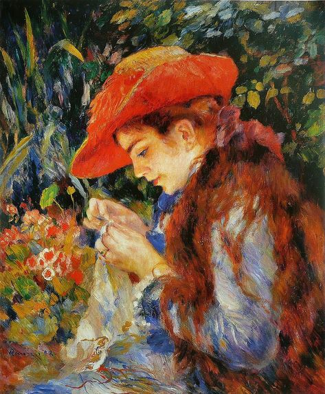 August Renoir, Renoir Art, Marie Therese, Renoir Paintings, Clark Art, Auguste Renoir, Pierre Auguste, Impressionist Artists, Art Fabric