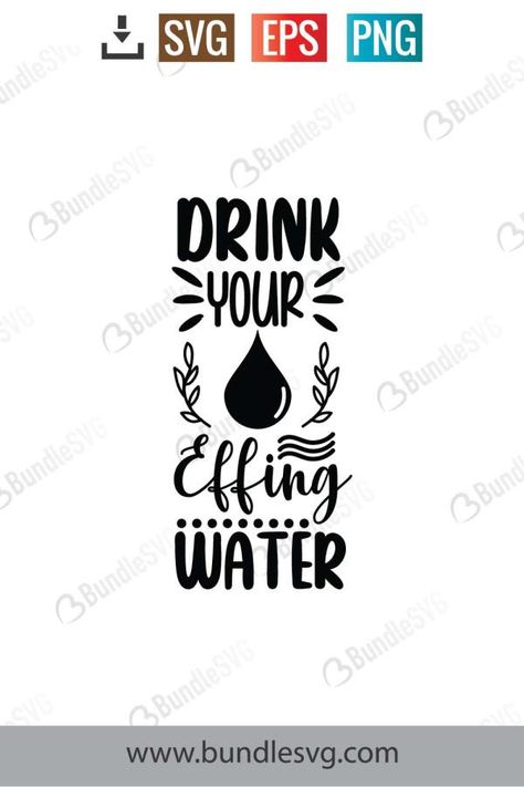 Water Bottle Svg Designs Free, Drinks Well With Others Svg, Gallon Water Bottle Tracker Svg, Water Bottle Svg, Water Svg, Drink Your Water Meme, Water Tracker, Water Tap, Cricut Free