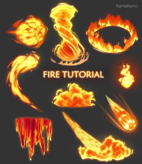 16.7k Likes, 42 Comments - art tutorials (@my.art.tutorials) on Instagram: “🔥FIRE MAGIC TUTORIAL🔥 Save&share so you don’t forget! Credit @kantakerro Follow…” Fire Tutorial, Magic Tutorial, Avatarul Aang, Magia Elemental, Kartu Pokemon, Creaturi Mitice, Fire Magic, Fire Drawing, الفن الرقمي