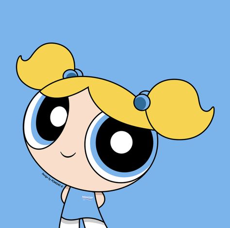 Fresh Bubbles 💦💦 | Artist @pomi240 Bubbles Pfp Cartoon, Bubles Powerpuff, Bubble Blossom Buttercup, Powerpuff Bubbles, Powerpuff Girls Z Bubbles, Power Puff Girls Bubbles, Powerpuff Girl, Wallpaper Iphone Summer, Puff Girl