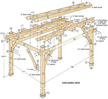 PDF Plans Pergola Building Designs Download double loft bunk bed plans – macho10zst Build A Bunk Bed, Carport Modern, Pergola Plans Design, Pergola Decor, Bunk Bed Plans, Cheap Pergola, Pergola Swing, Louvered Pergola, Loft Bunk Beds