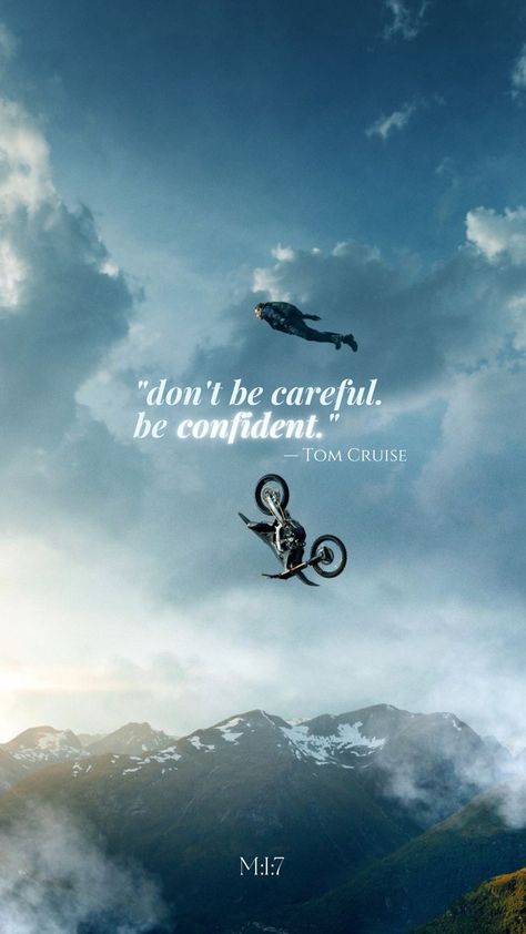 Tom Cruise Mission Impossible Wallpaper, Mission Impossible Quotes, Nda Motivation Wallpaper, Mission Impossible Wallpaper, Tom Cruise Quotes, Impossible Quotes, Mission Impossible 7, Fly Quotes, Life Choices Quotes