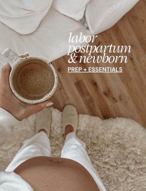 labor prep + postpartum & newborn essentials — ABIGAIL GREEN Prenatal Recipes, Labor Essentials, Postpartum Nourishment, Postpartum Doula Business, Nesting Party, Postpartum Prep, Pregnancy Prep, Labor Prep, Postpartum Nutrition