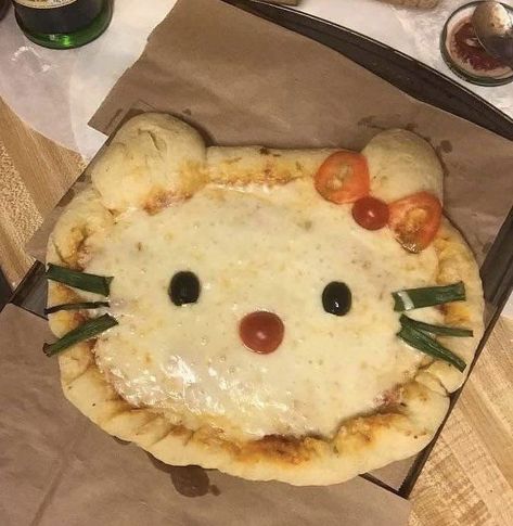 Hello Kitty Pizza, To Look, Pizza, Hello Kitty, Kitty, On Twitter, Twitter, Pizzas