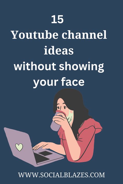 Here are 15 incredible youtube channel ideas without showing your face Yt Channel Ideas Without Showing Face, Instagram Channel Ideas, Youtube Ideas Without Showing Your Face, You Tube Channel Ideas, Youtube Channel Success, Youtube Video Ideas Without Showing Face, Unique Youtube Video Ideas, Youtube Channel Ideas Videos, Aesthetic Youtube Channel Name Idea