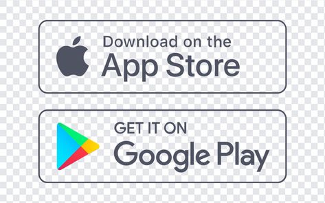 App Store and Google Play Badges PNG Play Store App Download, Google Play Store Icon, App Stor, Itunes Card, Download Free App, Google Play Apps, Play Store App, App Marketing, Business Proposal Template