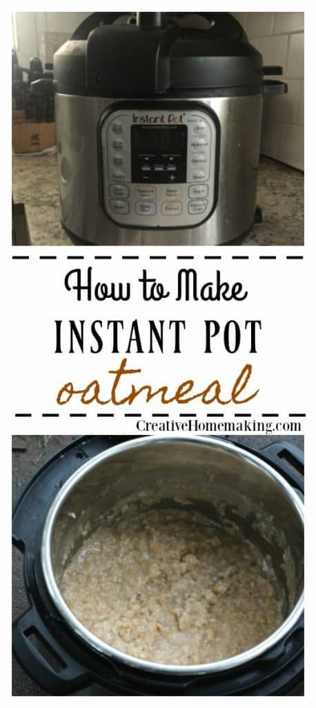 Instant Pot Oatmeal, Crockpot Oatmeal, Old Fashioned Oats, Old Fashioned Oatmeal, Cooking Oatmeal, Healthy Food Menu, Oatmeal Recipe, Easy Instant Pot Recipes, Instant Pot Dinner Recipes