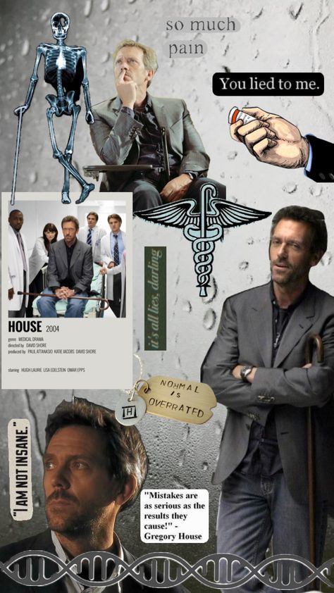 House Md Funny, Omar Epps, Everybody Lies, Gregory House, You Lied To Me, Barbie Sets, House Md, Hugh Laurie, Dr House