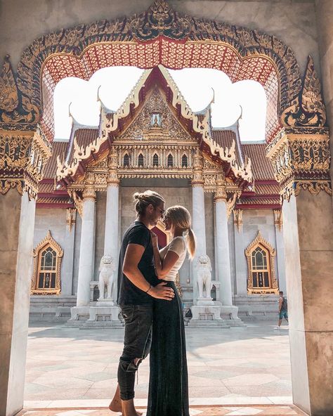 TRAVEL COUPLE | GEORGE & HANNA on Instagram: “When you find the one you love you know that no sacrifice is too big. ❤️We sacrificed and risked it all to travel the world together and…” Thailand Pictures, Vacation Captions, Bali Honeymoon, Thailand Vacation, Thailand Photos, Thailand Holiday, Bangkok Travel, Elephant Sanctuary, Long Term Travel