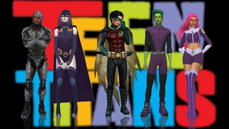 So excited with this set!! Sims 4 Robin Cc, Sims 4 Teen Titans Cc, Nightwing Sims 4 Cc, Sims 4 Cc Superhero Costume, Sims 4 Dc Comics Cc, Sims 4 Seasons, Dc Costumes, Pokemon Costumes, Sims 4 Anime