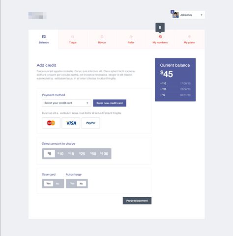 Dashboard Interface, Web Dashboard, Web Software, Mobile Ui Patterns, Ui Patterns, Gui Design, Ux Design Inspiration, Payment Processing, Web Ui Design