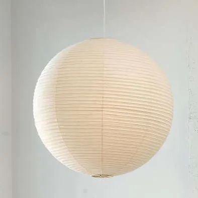 Large Paper Lantern Chandelier, Large Paper Lantern Pendant, Paper Globe Light, Paper Lantern Lamp, Paper Lantern Living Room, Paper Lantern Light Fixture, Paper Lanterns Bedroom, Ikea Paper Lantern, Ceiling Lamp Ideas