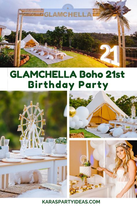 Coachella Sweet 16 Themed Parties, Coachella 40th Birthday, Coachella 30th Birthday Party, Boho 21st Birthday Party Ideas, Coachella Birthday Party Ideas, Cochella Party Theme Decor, Boho 21st Birthday, Coachella Party Ideas Decor, Coachella Theme Party Outfits