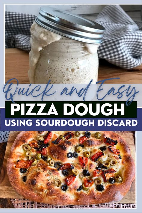 How to Make Pizza Crust with Sourdough Discard - Better Baker Club What To Make With Sourdough Discard, Discard Pizza Crust, Sourdough Discard Pizza Crust, Sourdough Discard Pizza Dough, Discard Pizza Dough, Sourdough Discard Pizza, Sourdough Starter Discard, Sourdough Discard Recipes, Sourdough Pizza Dough