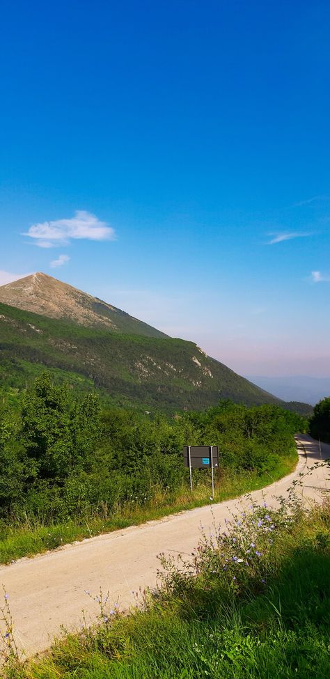 Rtanj Rtanj Serbia, Serbia, Country Roads, Natural Landmarks, Road, Drawings, Travel, Nature