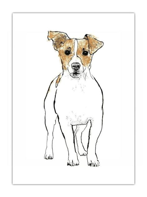 Painting Clipart, Dogs Watercolor, Watercolor Dogs, Dog Watercolor Painting, Dog Portraits Art, Jack Russells, 강아지 그림, Jack Russel, Watercolor Paintings Tutorials