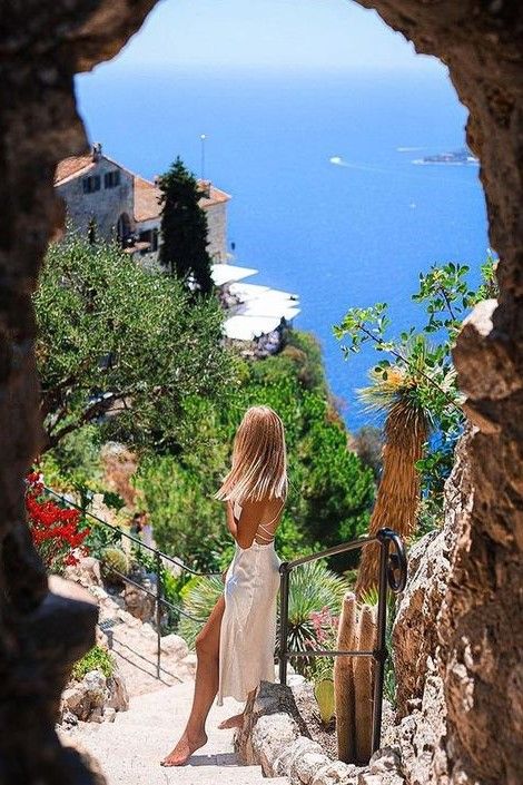 Eze, France Eze France Photography, French Riviera Photoshoot, Eze Village France, Cote Dazur Aesthetic, Eze France Aesthetic, Nice France Photo Ideas, South Of France Photo Ideas, South Of France Aesthetic Outfit, France Photo Ideas