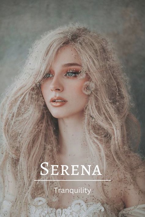 Serena meaning tranquility #character #girlnames #characternames #characterinspiration #prettynames #prettygirlnames #writer #writing #author #nameideas #romanticnames #beautifulnames #princessnames #royaltynames Female Character Names, Name Meaning, Female Character, Character Names, Dandelion, Blonde, Instagram, Art