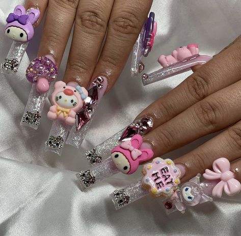 Duck Nails, Makeup Help, Inland Empire, Long Acrylic Nails Coffin, Unique Acrylic Nails, Iphone Wallpaper Photos, Bling Acrylic Nails, Acrylic Nails Coffin, Nail Games