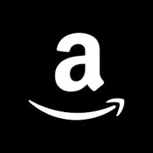 Amazon Black And White Icon, Amazon Icon Black, Dark App Icons, All Apps Icon, Icona Ios, Snapchat Icon, Black App, Iphone Black, Apple Icon