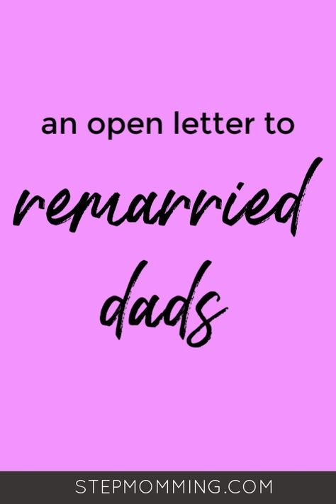 An open letter to remarried dads: 15 things stepmom wishes her husband understood | Stepmom Advice | Stepmom Quotes | Stepcouple Marriage and Relationships | Stepmom Resources | Bonus Mom Resources | Bonus Mom Articles | Blended Family Dynamics | Blended Family Help | Stepmum | Stepmom Articles and Support Resources | Stepmom Blog | Stepmomming Blog | Life After Divorce with Kids | Stepmom Marriage | Stepcouple | Remarriage Second Marriage | Second Wife | Stepparenting #stepmom #stepcouple #... Stepmom Quotes, Stepmom Advice, Blended Family Quotes, Life After Divorce, Step Mom Quotes, Step Mom Advice, Parallel Parenting, Second Marriage, Divorce With Kids