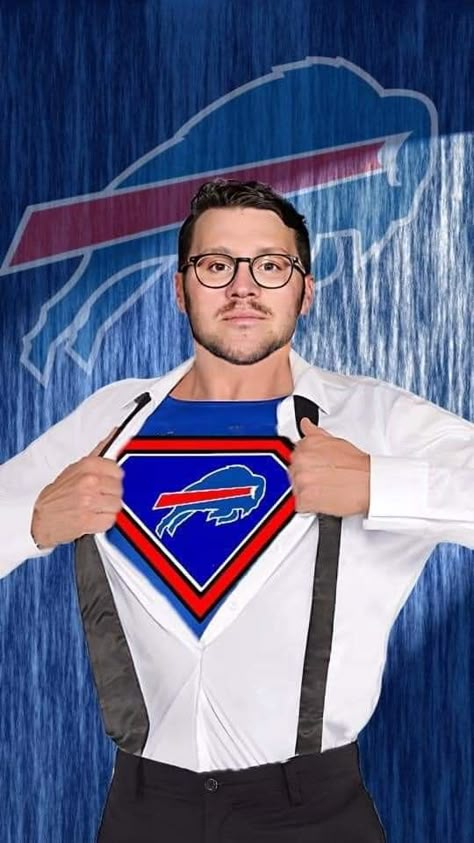 Josh Allen, QB Buffalo Bills Buffalo Bills Memes, Buffalo Bills Baby, Lets Go Buffalo, Josh Allen Buffalo Bills, Buffalo Bills Stuff, Buffalo Bills Logo, Special Friend Quotes, Bills Mafia, Bills Logo