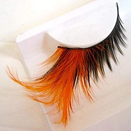 Eyelashes Color, Feather Eyelashes, Makeup Fake, Soft Lashes, Gyaru Hair, Makeup Materials, Fun Makeup, Coloured Feathers, Makeup Store