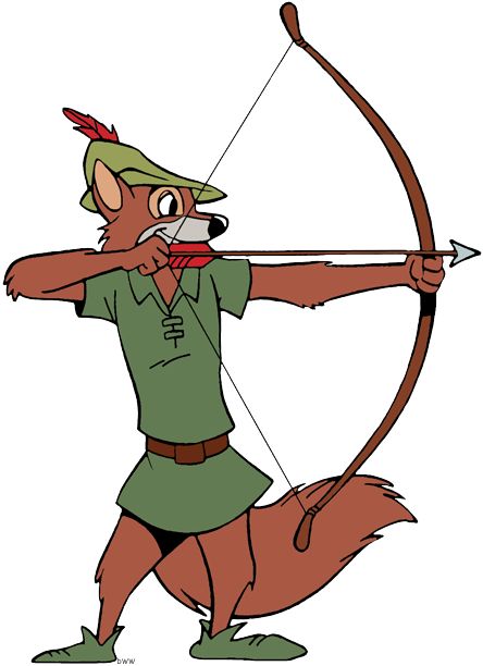 Robin Hood Cartoon Characters, Disney Robin Hood Characters, Disney's Robin Hood, Robin Hood Bow And Arrow, Robin Hood Drawing, Robin Hood Cartoon, Clip Art Disney, Disney Clip Art, Disney Robin Hood