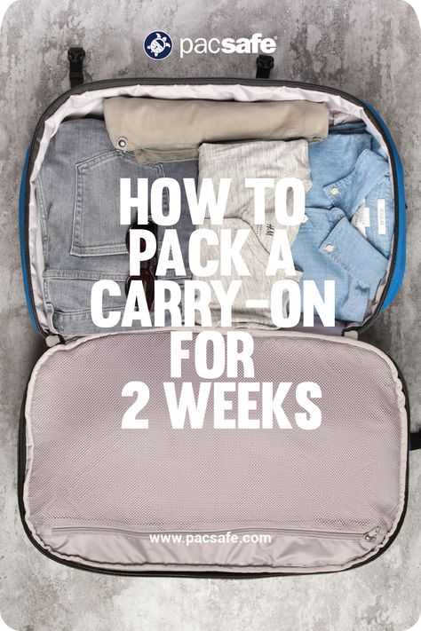 Carry On For 2 Weeks, Minimalist Travel Wardrobe, Carryon Packing, Suitcase Packing Tips, Travel Packing Checklist, Travel Life Hacks, Packing Hacks Clothes, Carry On Packing, Travel Capsule