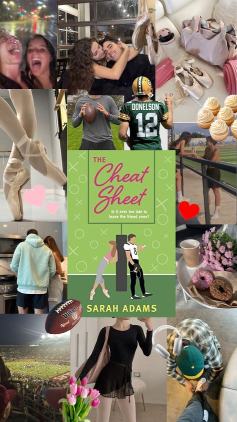 The cheat sheet🏈🩷🩰 #thecheatsheet #thecheatsheetsarahadams #saraadams #breeandnathan Sarah Adams Books Aesthetic, The Cheat Sheet Aesthetic, The Cheat Sheet Sarah Adams, Sheet Aesthetic, Cheet Sheet, College Romance Books, The Cheat Sheet, Fangirl Book, Sarah Adams