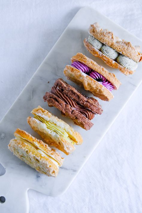 Earthling Foods brings Korean Dacquoise Cookies to Vancouver – pistachiopicks Dacquoise Recipe, Dacquoise Cake, Almond Meringue, Meringue Cookie, Korean Dessert, Fairy Cakes, Dessert Toppings, Meringue Cookies, Home Bakery