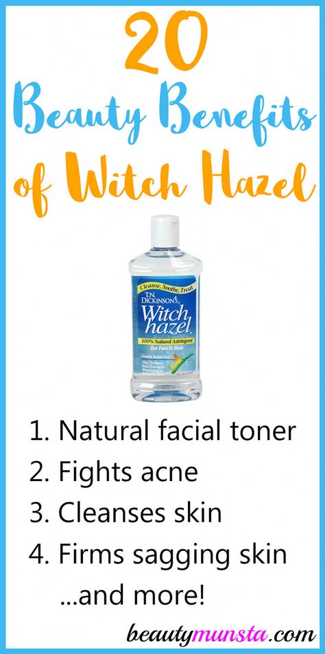 Witch Hazel Skin Benefits, Benefits Of Witch Hazel, Witch Hazel Acne, Witch Hazel Uses, Witch Hazel For Skin, Witch Hazel Toner, Healing Waters, Beauty Diy, Skin Hair